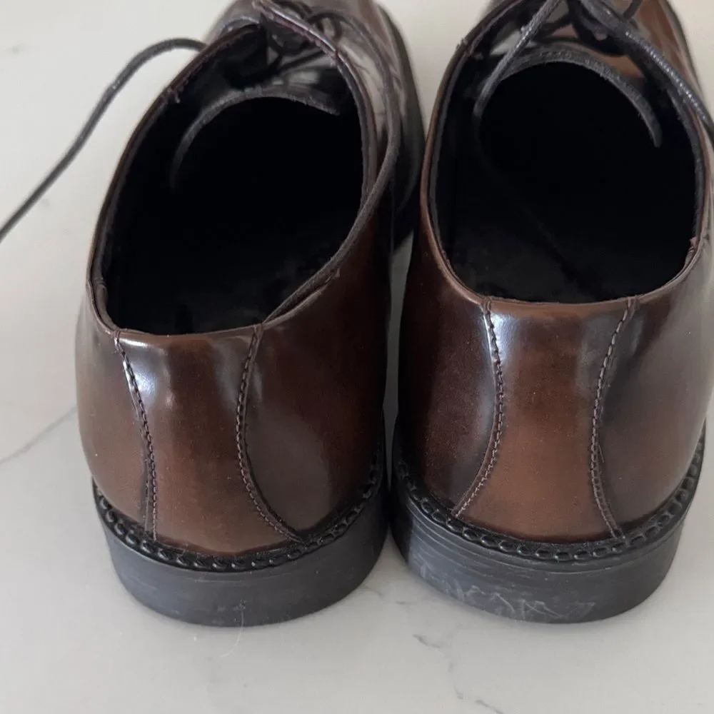 Kenneth Cole Reaction Dark Brown Men's Oxfords